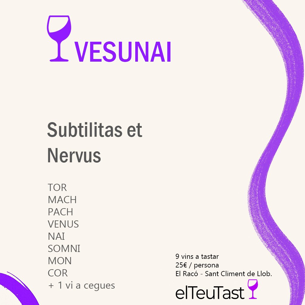 4desembre2026 - 19:30 | Vesunai