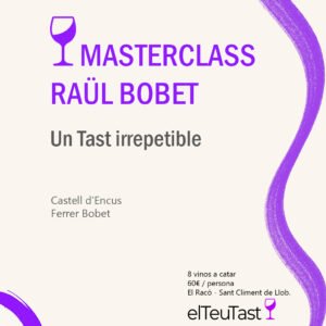 29mayo2026 - 20:00 | Masteclass Raül Bobet
